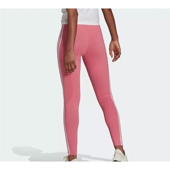 Adidas 3 Stripes Tights in Pink Size Small | Cotton |Jimmy Jazz rose tone S - Picture 7 of 15